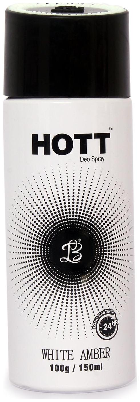 

HOTT WHITE AMBER Gas Deodorant for Men 150ml