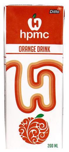 

HPMC Orange Drink 200 ml