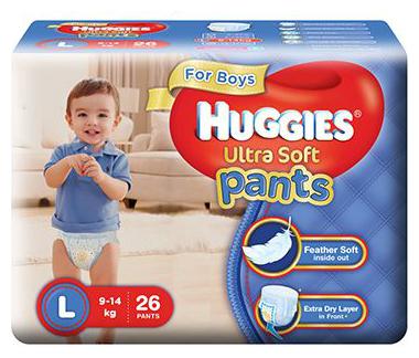 

Huggies Ultra Soft Premium for Boys Large - 26 Diapers