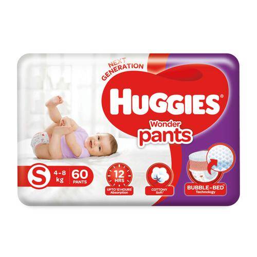 

Huggies Wonder Pants Small - 60 Diapers 60 pcs