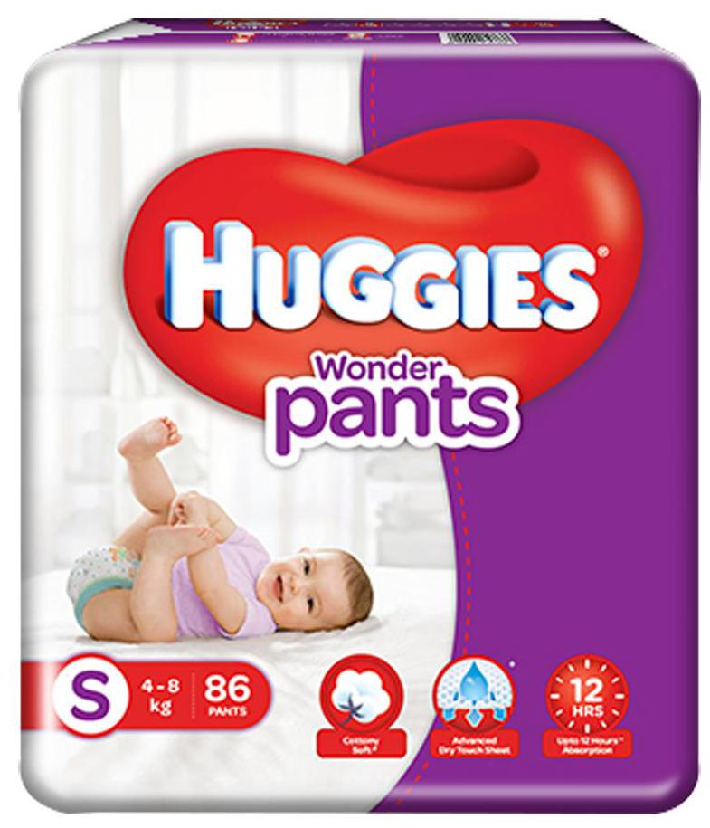 

Huggies Wonder Pants Small Size Diapers 86 pcs