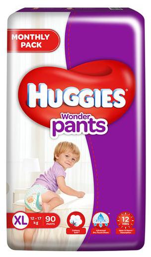 

Huggies Wonder Pants Xtra Large - 90 Diapers 90 pcs