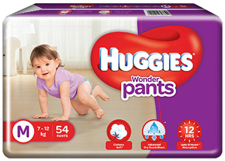 

Huggies Wonder Pants Medium size 54 Diaper Pants