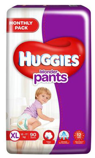 

Huggies Wonder Pants Xtra Large - 90 Diapers 90 pcs