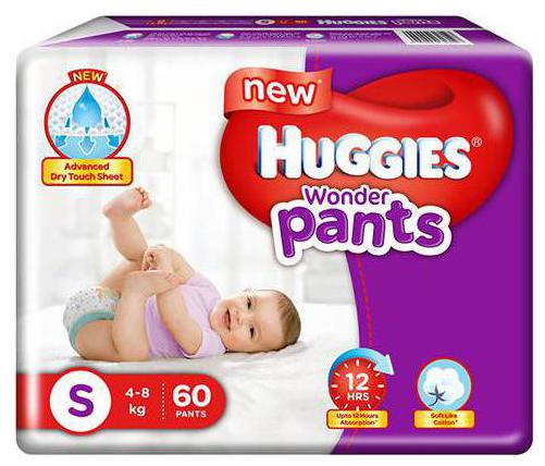 

Huggies Wonder Pants Small Size Diapers 60 pcs