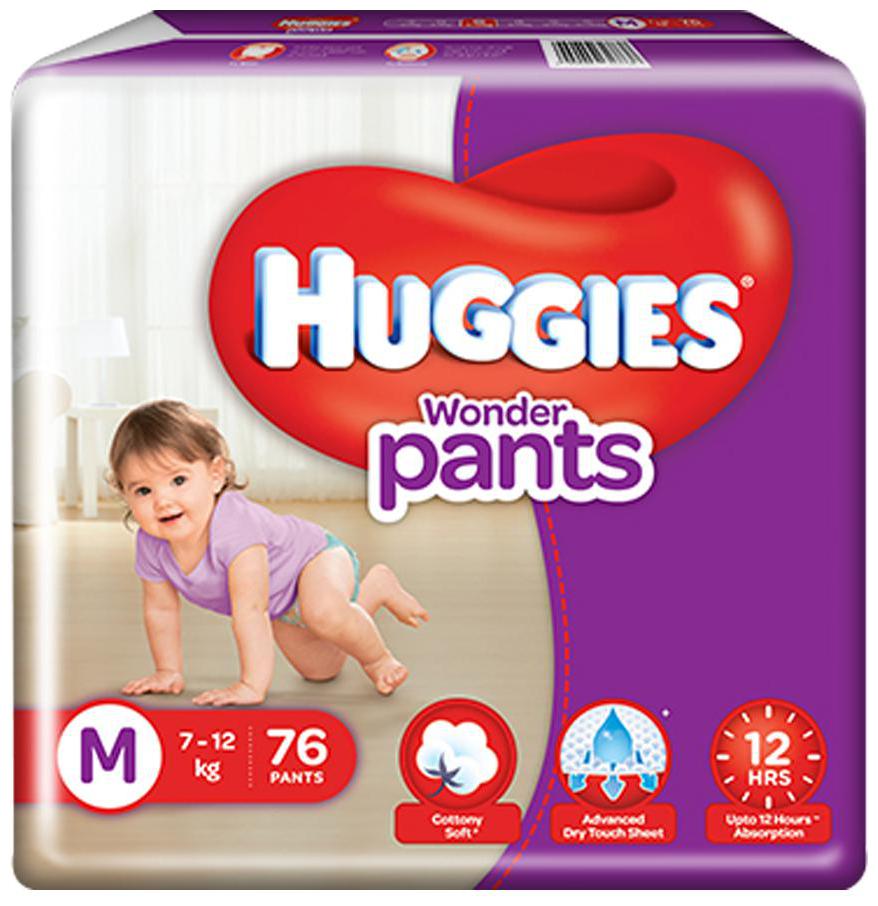 

Huggies Wonder Pants Medium Size Diapers 76 pcs