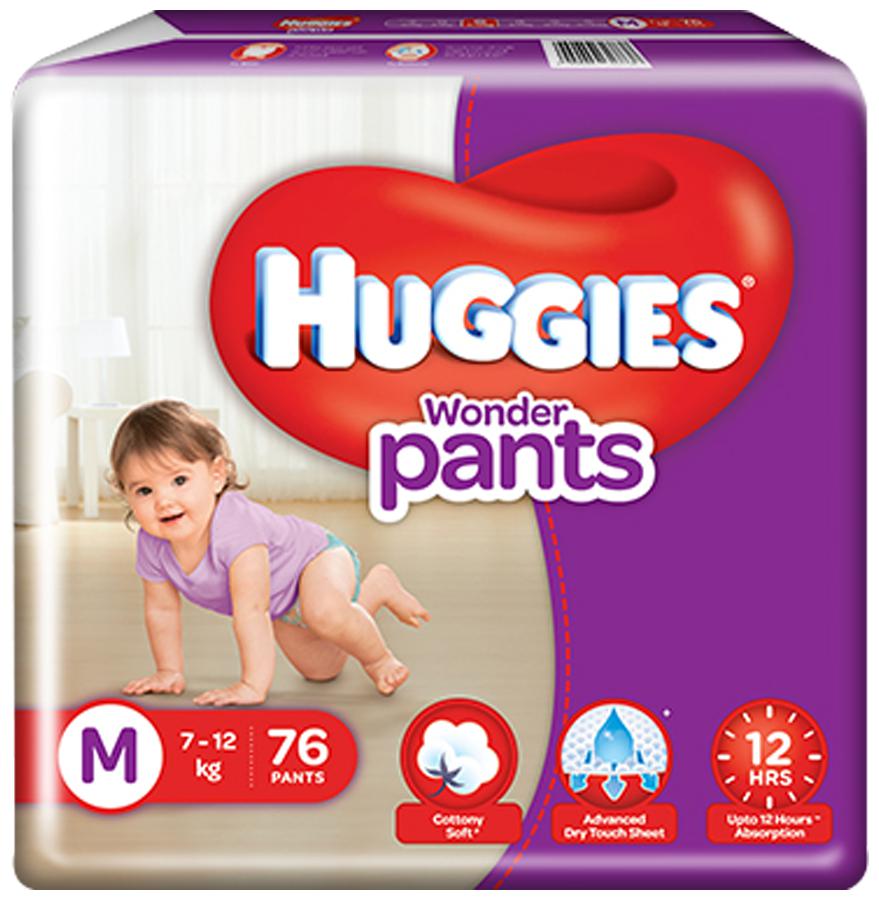 

Huggies Wonder Pants Medium Size Diapers 76 pcs