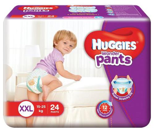 

Huggies Wonder Pants Double Extra Large Size Diapers 24 pcs
