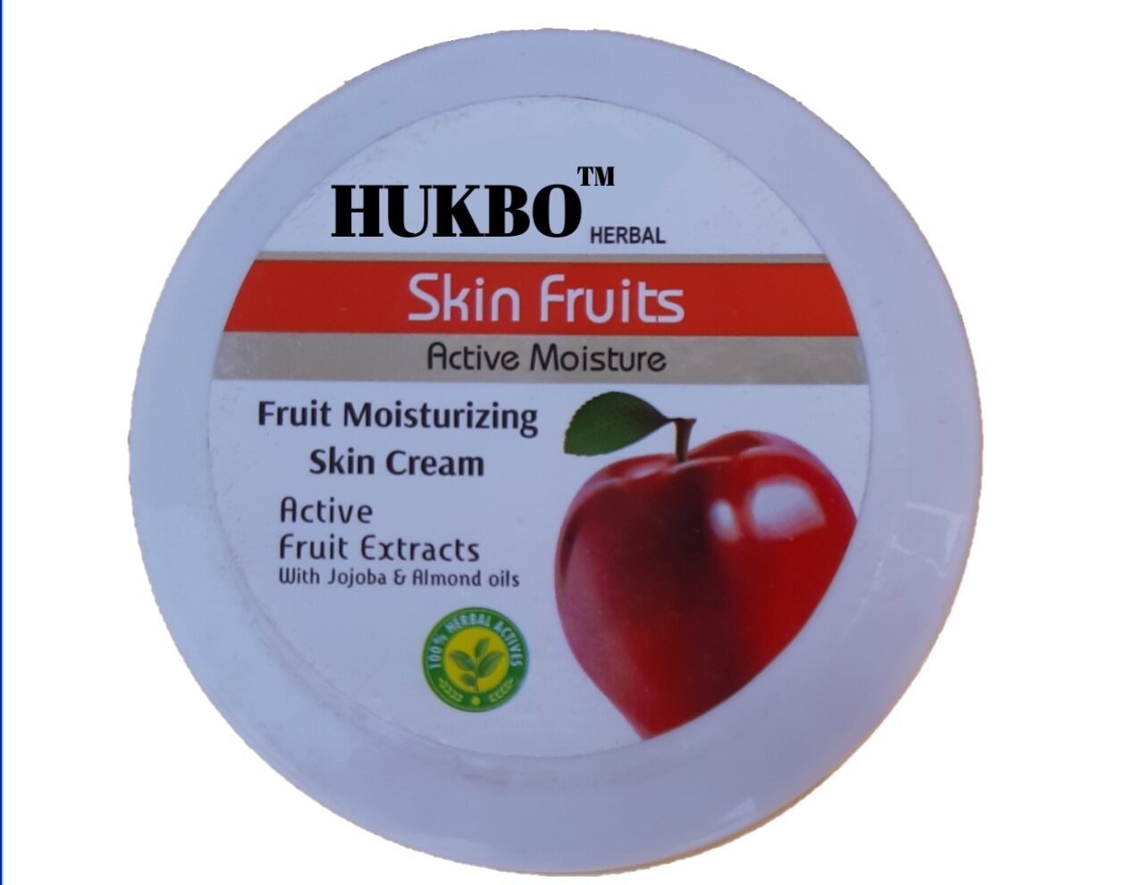 

HUKBO Herbal Skin Fruits Active Moisture Fruit Moisturizing Skin Cream Active Fruit Extracts With Jojoba Almond oils 200 g