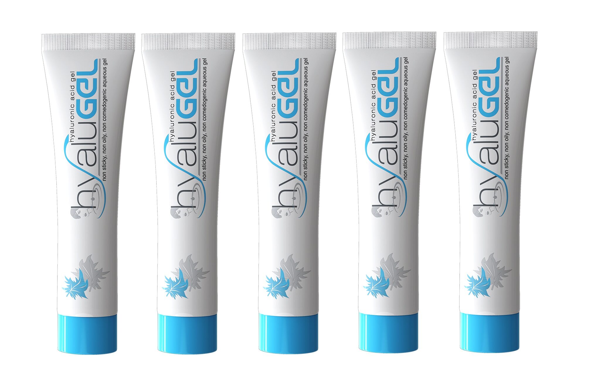

Hyalugel Hyaluronic Acid Gel (Paraben Free) Moisturizer and Conditioner for the oily and acne prone skin 30g (Pack of 5)