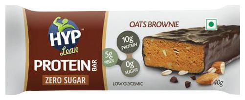 

Hyp Protein Bar - Sugar Free Oats Brownie 40 g