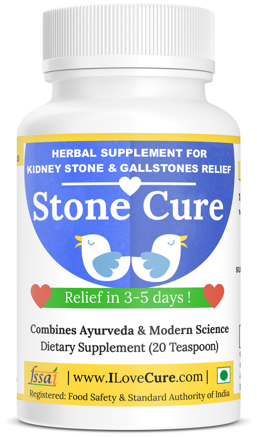 

I LOVE CURE Stone Cure Ayurveda Herbal Supplement for Kidney Stone 100g
