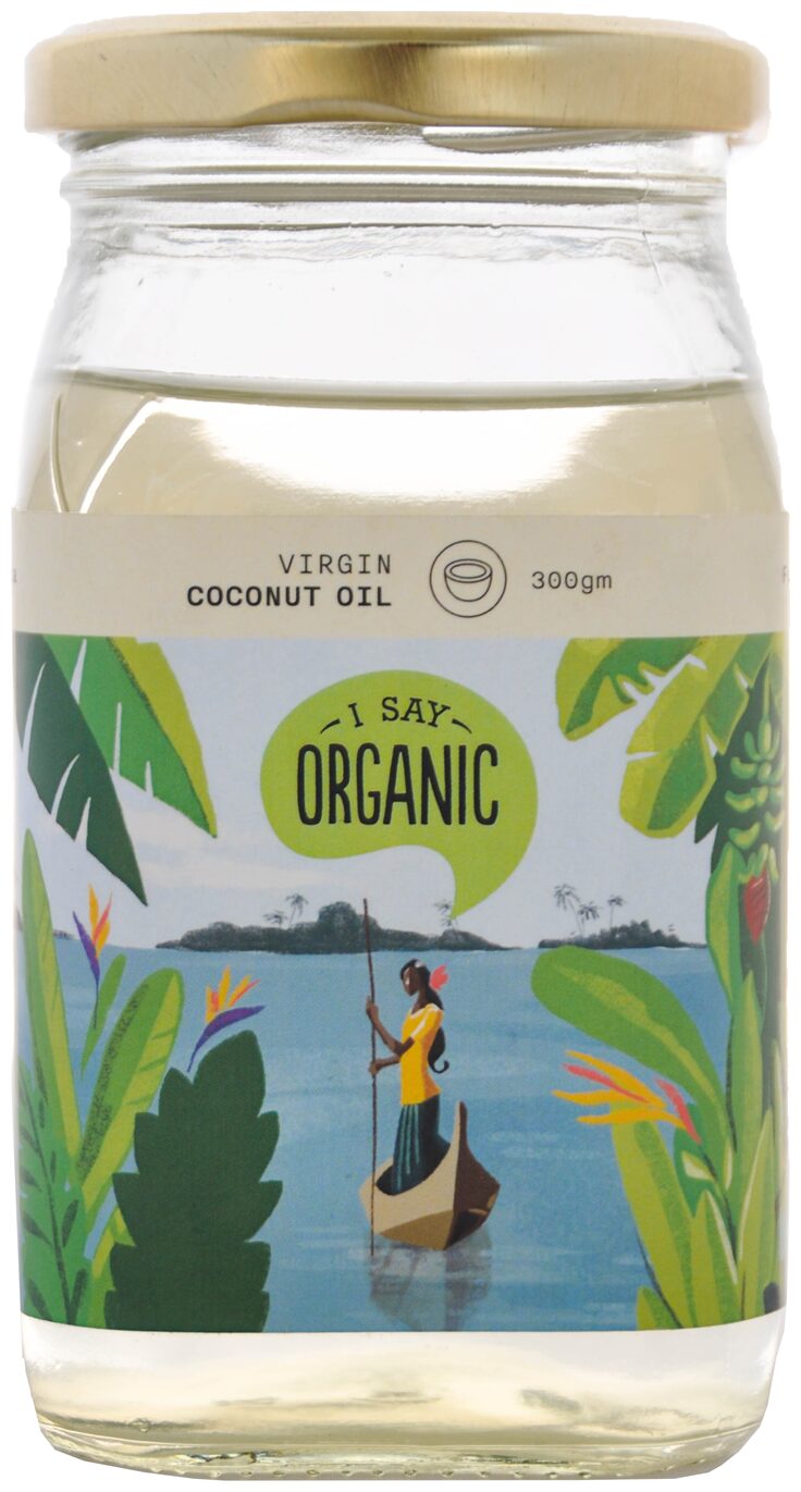 

I SAY ORGANIC Virgin Coconut Oil 300gm
