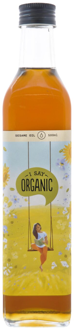 

I SAY ORGANIC Sesame Oil 500ml