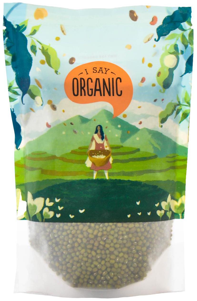 

I SAY ORGANIC Green Gram Whole (Moong Sabut) 500gm