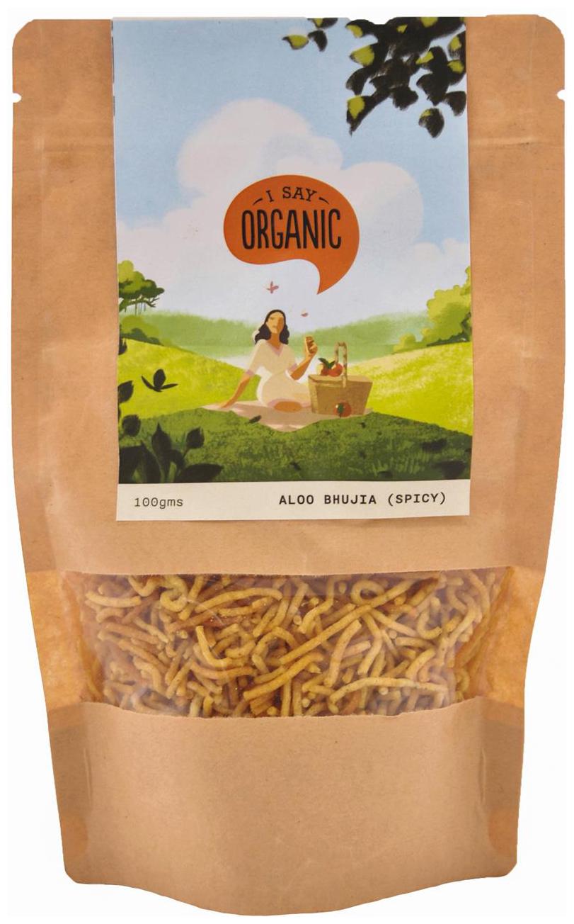 

I SAY ORGANIC Aloo Bhujia Spicy 100gm