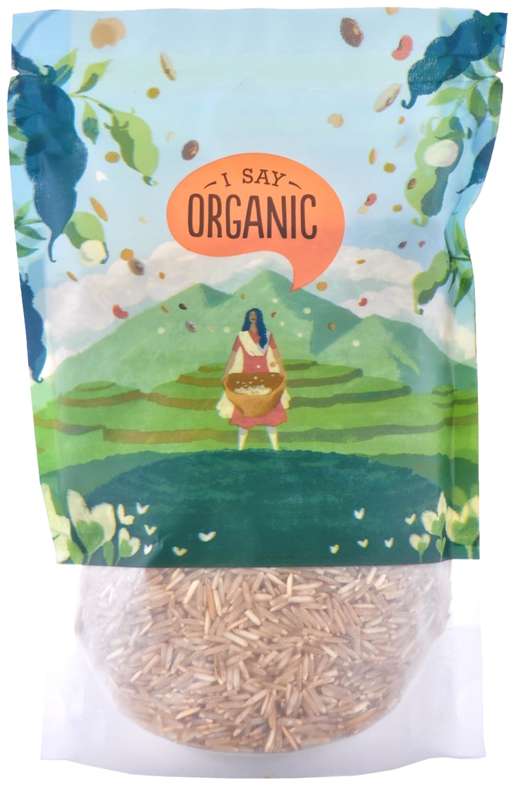

I SAY ORGANIC Brown Basmati 1kg