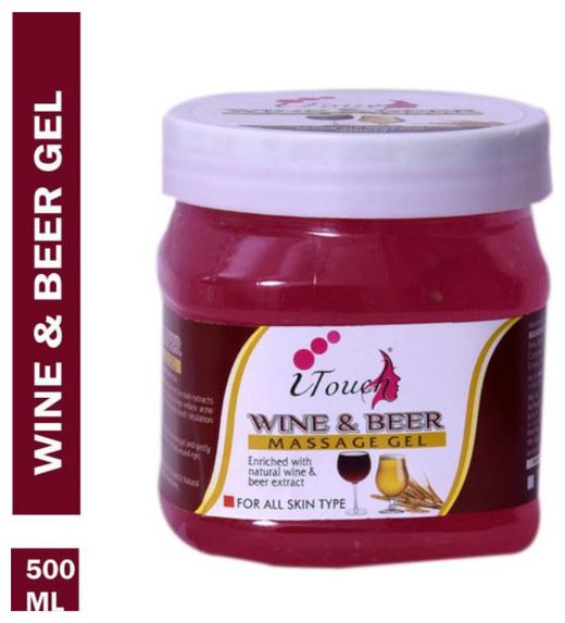 

I Touch Herbal Wine Beer Gel Face Cream Gel Cleanser-500ml