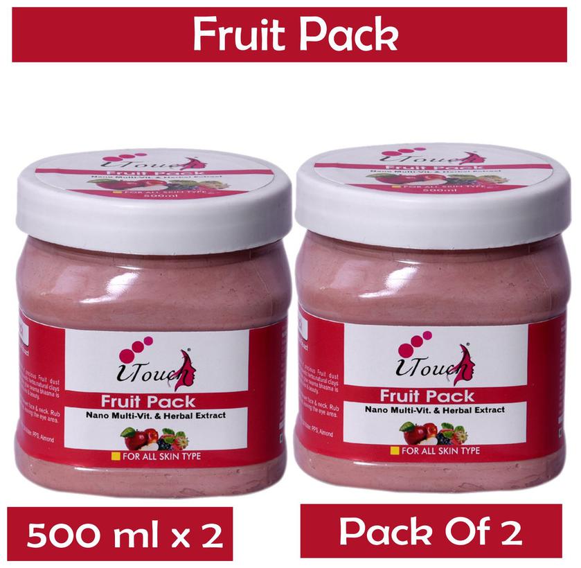 

I Touch Herbal Fruit Face Pack 500 ml ( Pack of 2 )