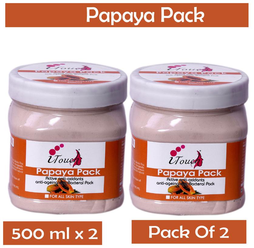 

I Touch Herbal Papaya Face Pack -500ml (Pack of 2)