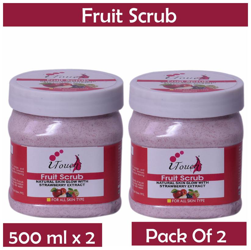 

I TOUCH HERBAL FRUIT FACE SCRUB 500 ml pack of 2