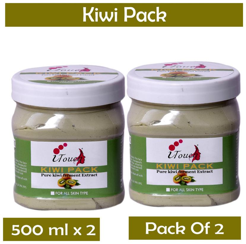 

I Touch Kiwi Face Pack Deep Cleaning Brightening 500ml (Pack of 2)