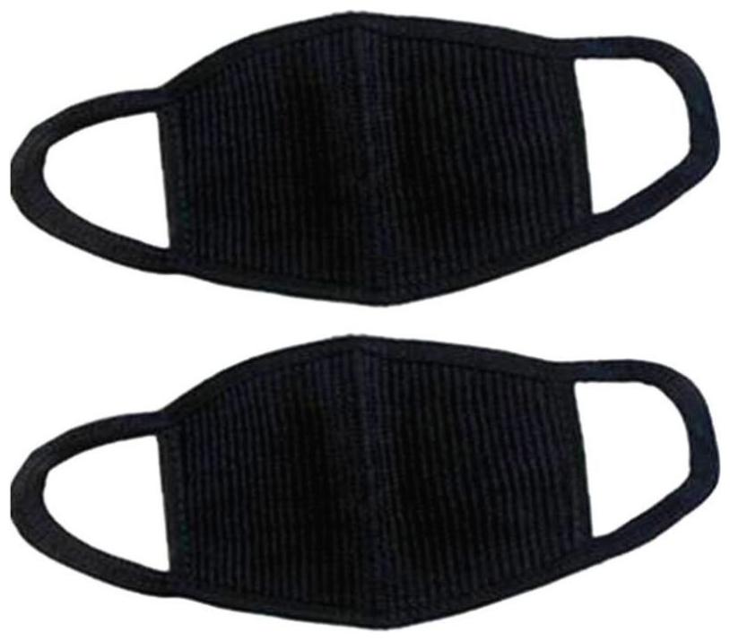 

Ideen Face Mask With Earloop Black (Pack Of 2)