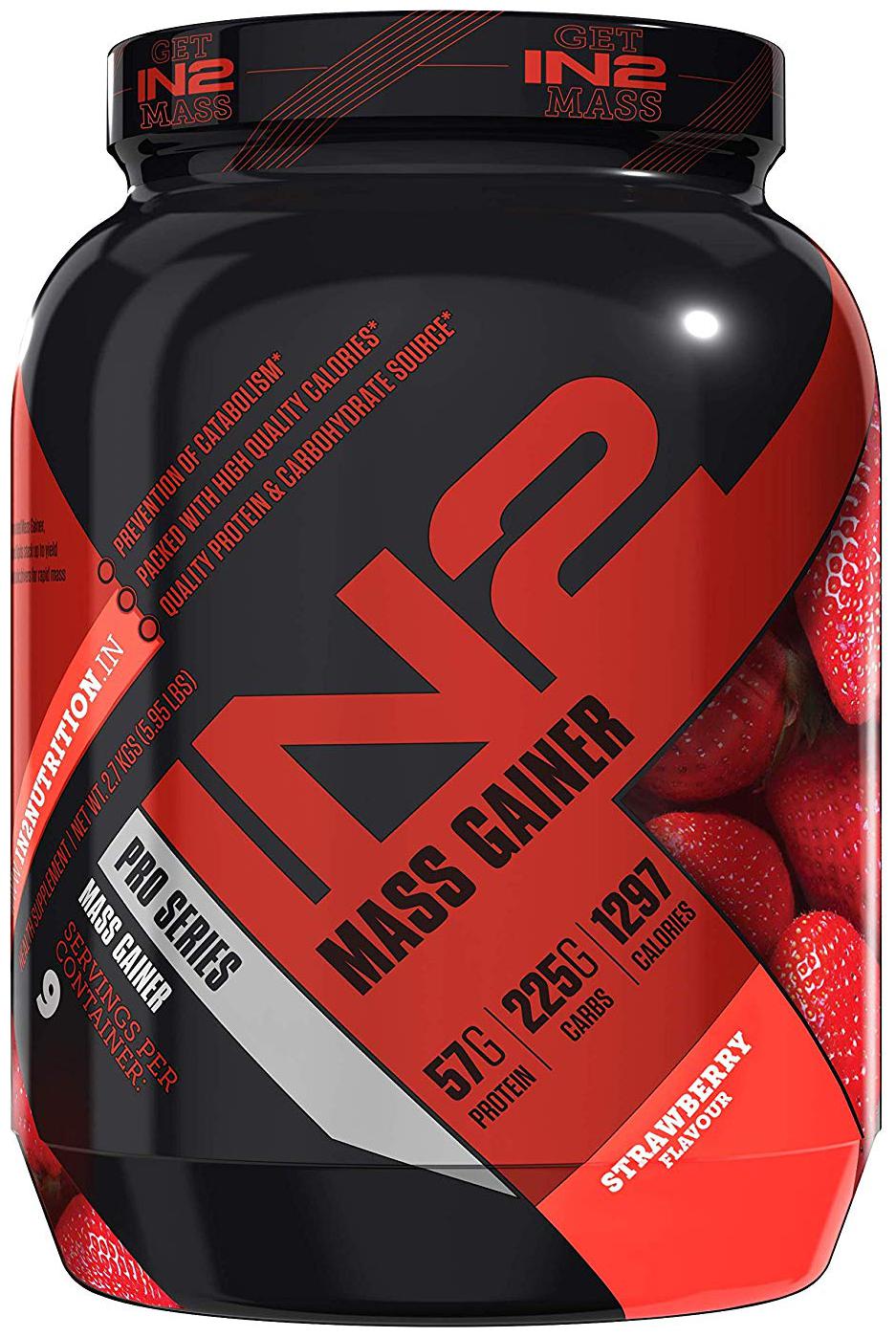 

IN2 Mass Gainer Strawberry 2 7 kgs