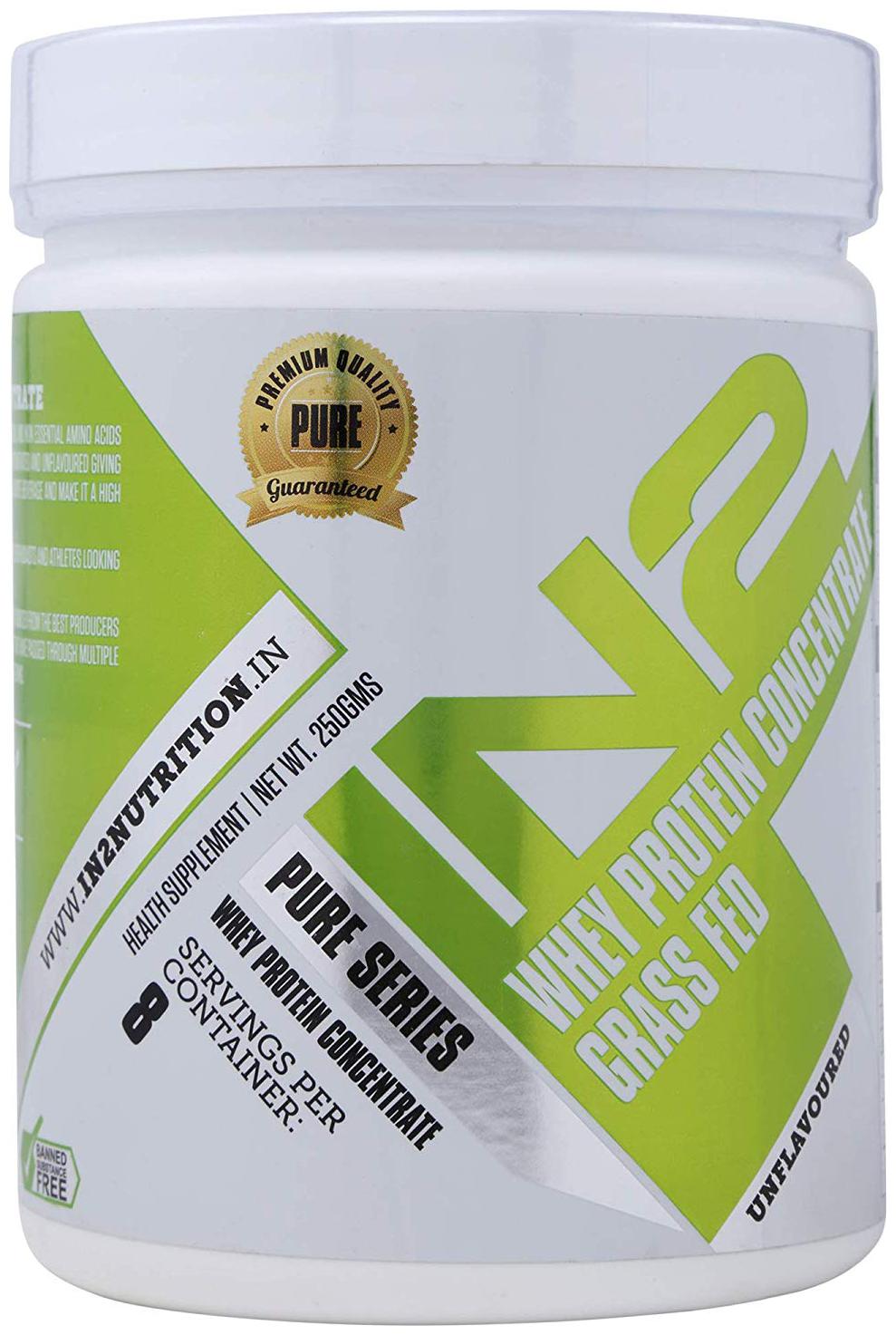 

IN2 Whey Protein Concentrate grass Fed 250 g