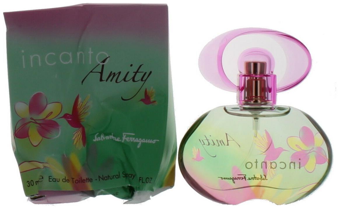 

Incanto Amity by Salvatore Ferragamo for Women EDT Perfume Spray 1 oz -DB