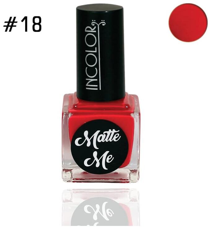 

Incolor Matte Nail Polish (12ml) Red