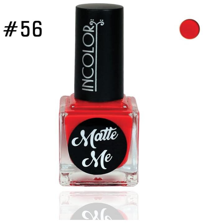 

Incolor Matte Nail Polish (12ml) Red