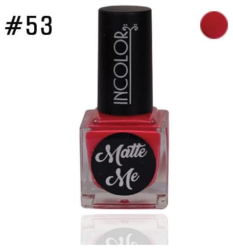 

Incolor Matte Nail Polish (12ml) Red