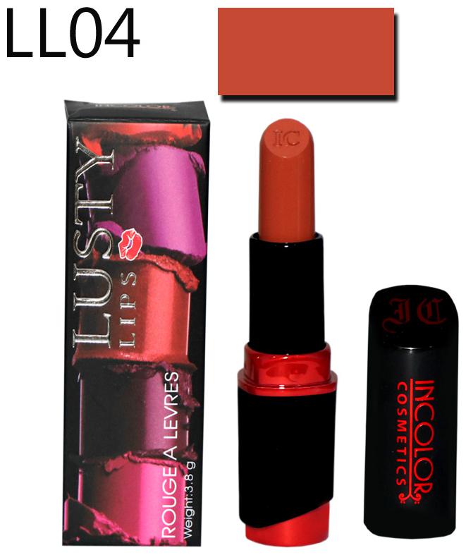 

Incolor Soft Creme Matte Lusty Lips Lipstick 3 8g