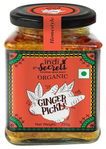 

Indi Secrets Organic Homestyle Ginger Pickle 250 g