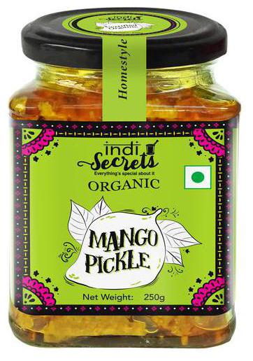 

Indi Secrets Organic Homestyle Mango Pickle 250 g