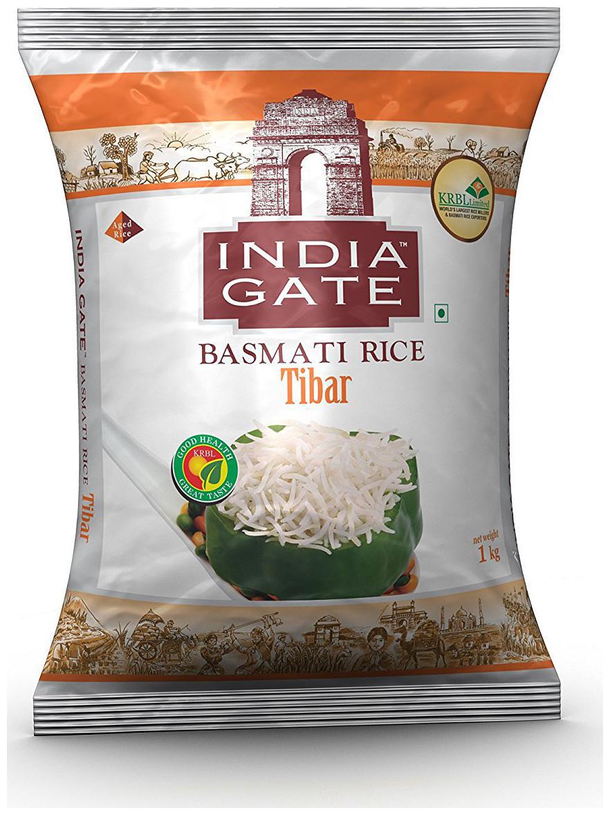 

India Gate Basmati Rice - Tibar 1 kg