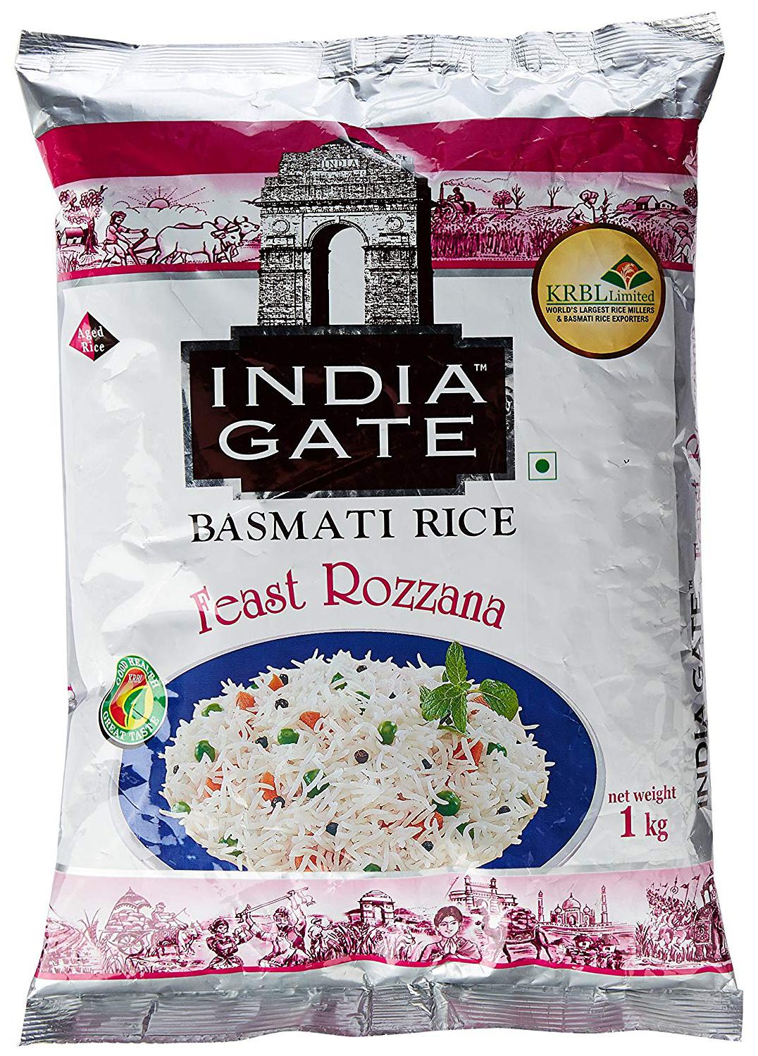 

India Gate Basmati Rice Feast Rozzana 1 kg