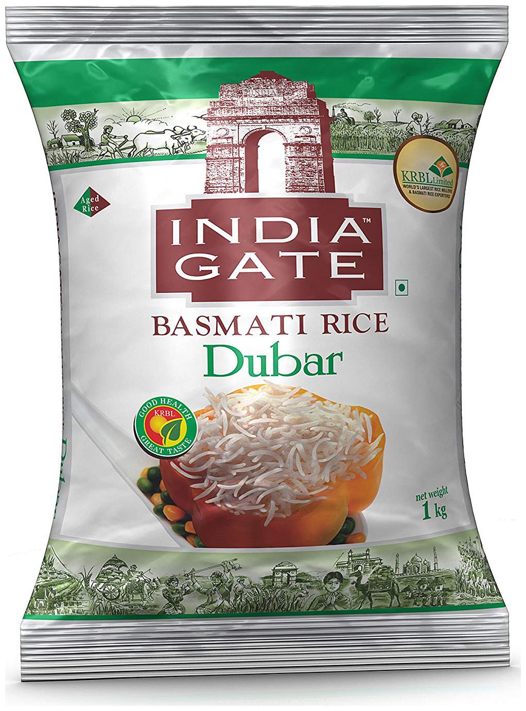 

India Gate Basmati Rice - Dubar 1 kg
