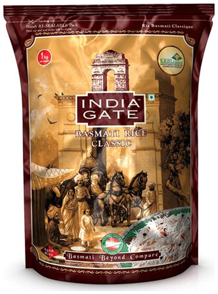 

India Gate Basmati Rice - Classic 1 kg
