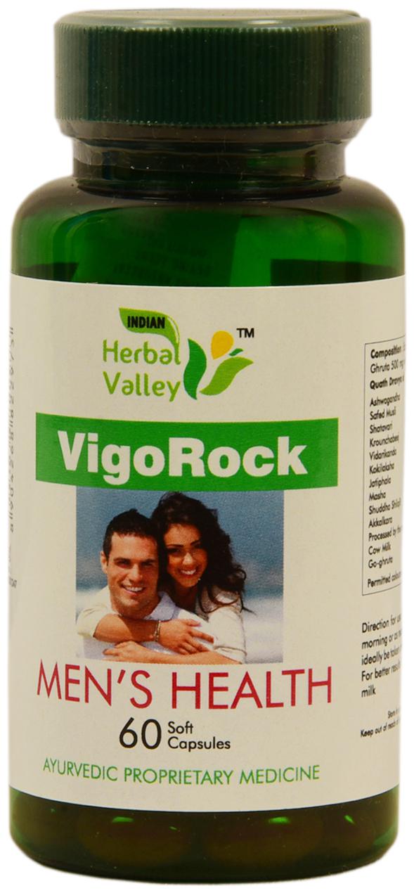 

Indian Herbal Valley VigoRock 60 Capsules
