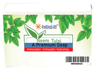 

Indian Life Anti-septic Skin Cleaning Anti Aging Brightining Organic Neem Soap 100 g
