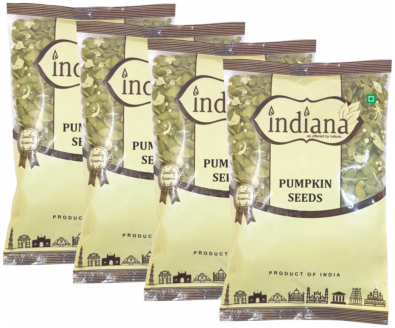 

Indiana Roasted Pumpkin seeds 250 g (Pack of 4)