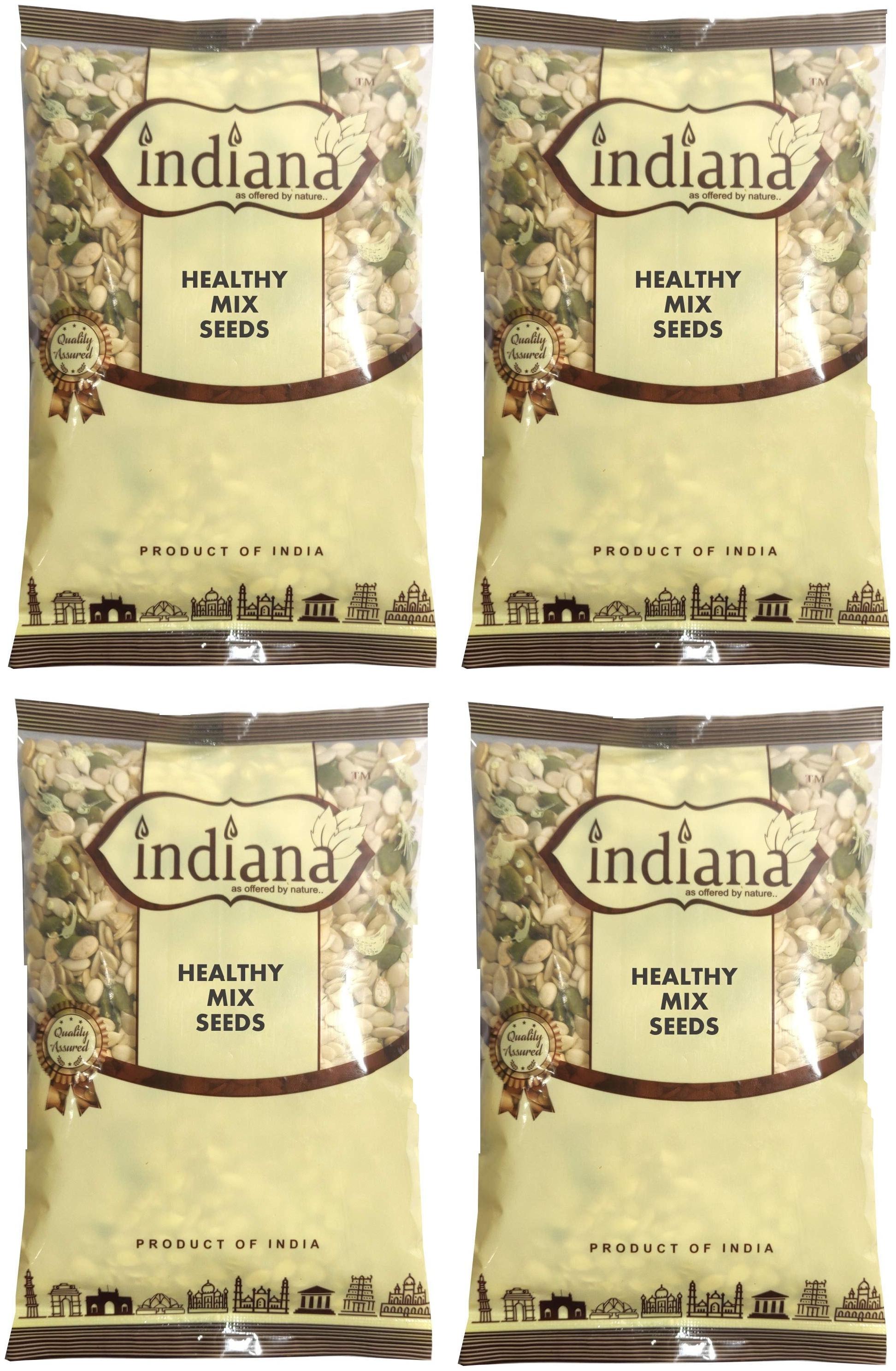 

Indiana Roasted Mix Seeds (CHAR MAAZ) 250g (Pack of 4)