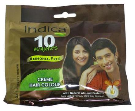

Indica Creme Hair Colour - Darkest Brown 3 40 ml