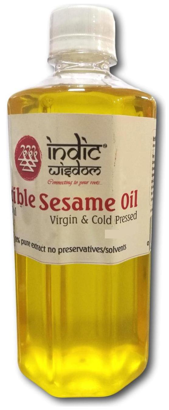 

IndicWisdom Cold pressed White Sesame Oil 500ml