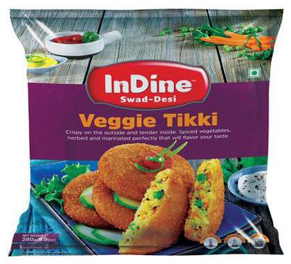 

Indine Veggie Tikki 280 g