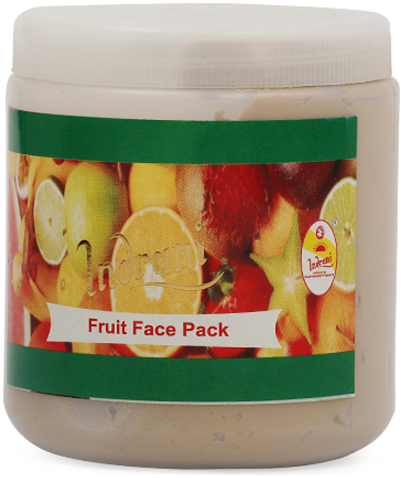 

Indrani Fruit Face Pack For Women Removes Wrinkles And Improves Skin Texture 500 g