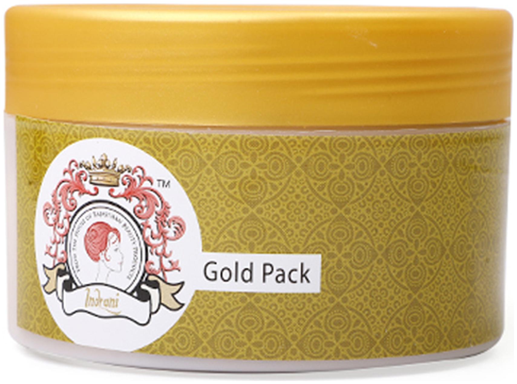 

Indrani Gold Pack For Women Gives A Natural Glow 300 g