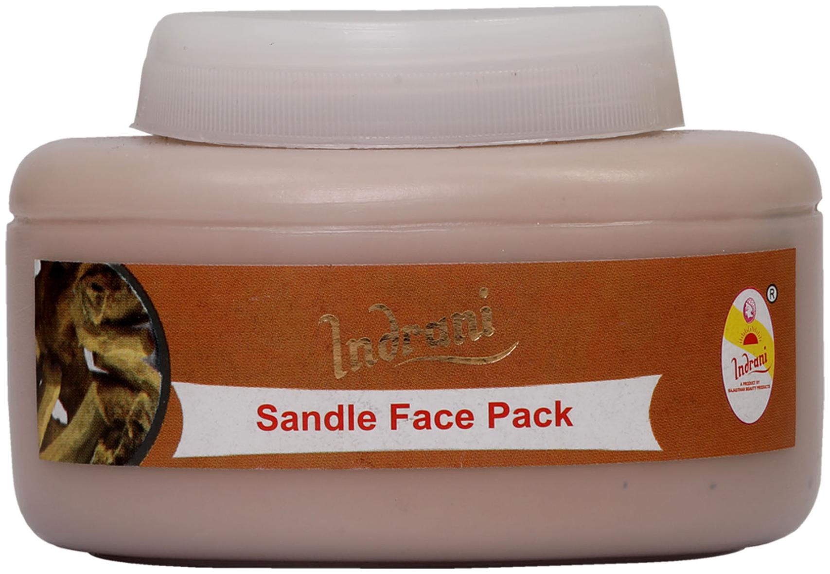 

Indrani Sandal Face Pack For Women Deep Cleansing 250G